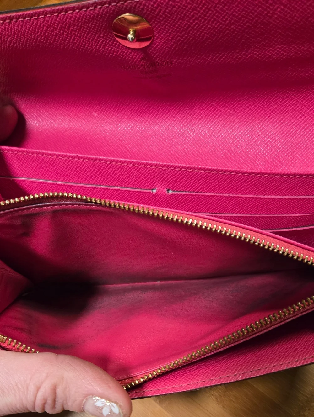 LOUIS VUITTON MULTICOLOR PORTEFEUILLE SARAH LONG WALLET - Picture 9 of 15